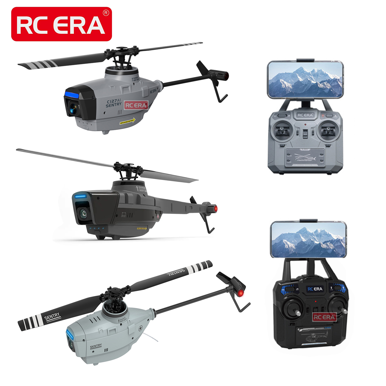 Rc Helicopter Nitro - RC ERA C127AI C127 C128 2.4