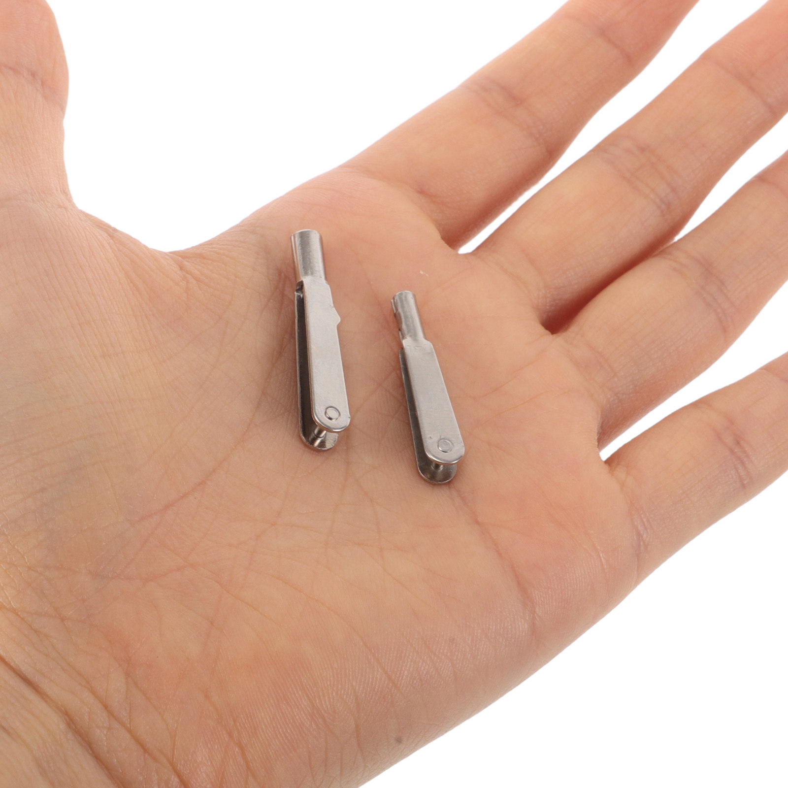 Rc Helicopter Parts - 20個入り金属製クレビスクイックリンクM2ネジセルフロッククリップ固定ウィングRC飛行機ヘリコプター交換用電動飛行機部品