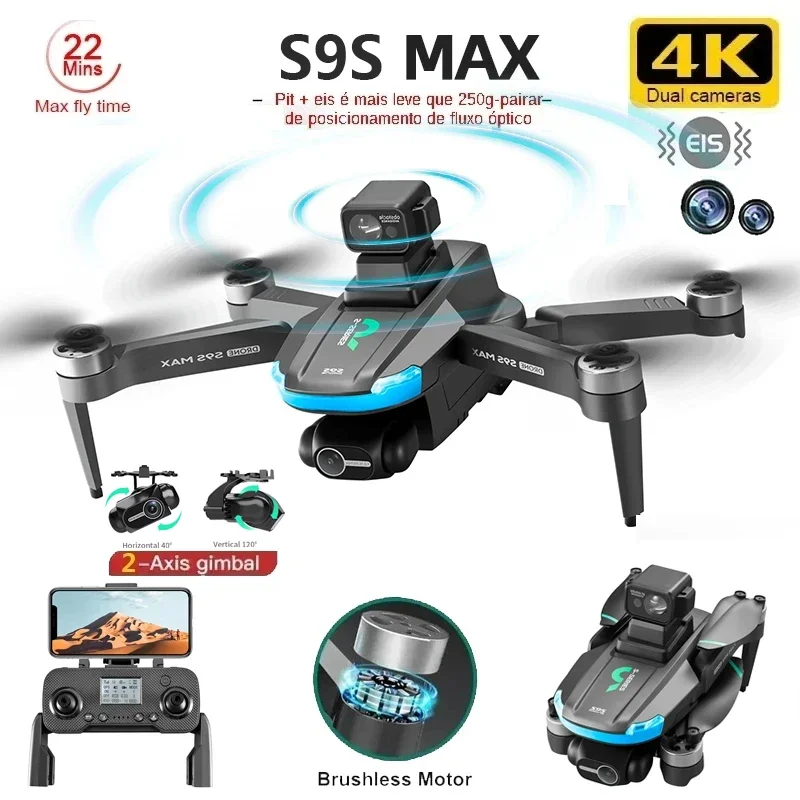 Rc Helicopter Case - 新しい S9S MAX ミニドローン 4K 2