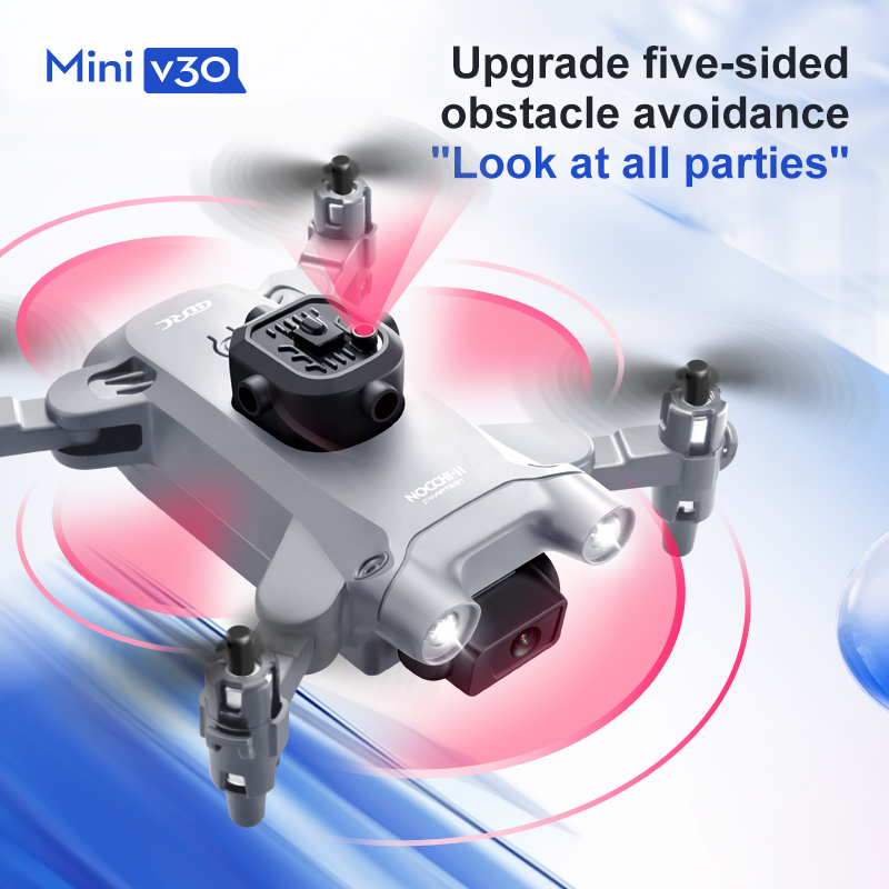 ミニ V30 WiFi FPV ドローン 4K HD デュア - Rc Helicopter Case のレビューと価格