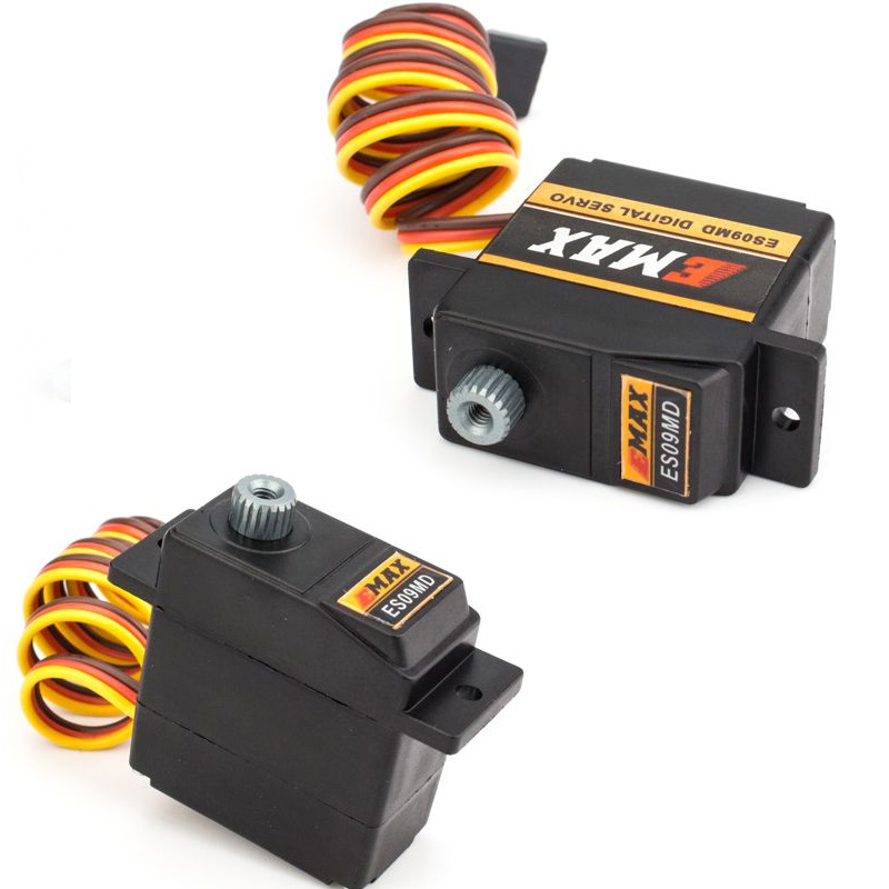 ES09MD EMAX メタルギアデジタルサーボデュアルベア - Rc Helicopter Servo のレビューと価格
