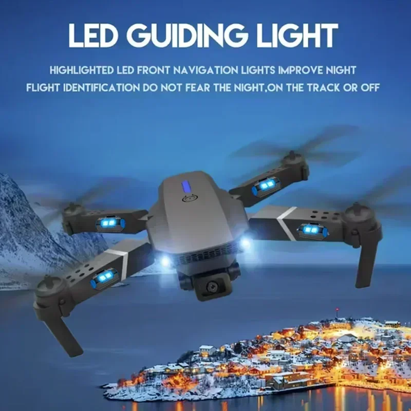 折りたたみ式クワッドコプター,e88プロ広角fpv,wifi - Rc Helicopter Case のレビューと価格