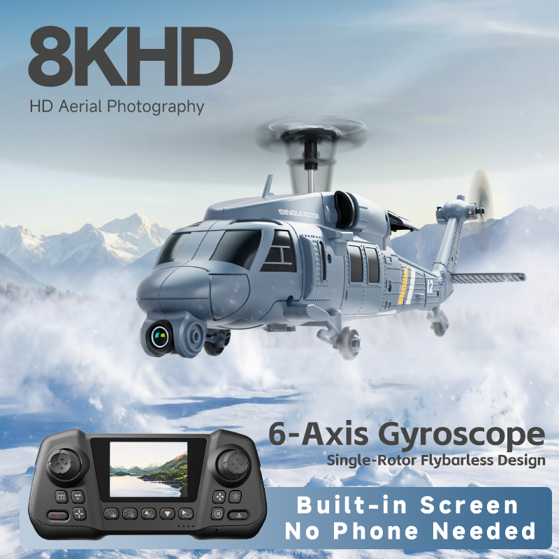 4DRC 新型L2 8K HDカメラ搭載 RCヘリコプター  - Rc Helicopter Nitro のレビューと価格