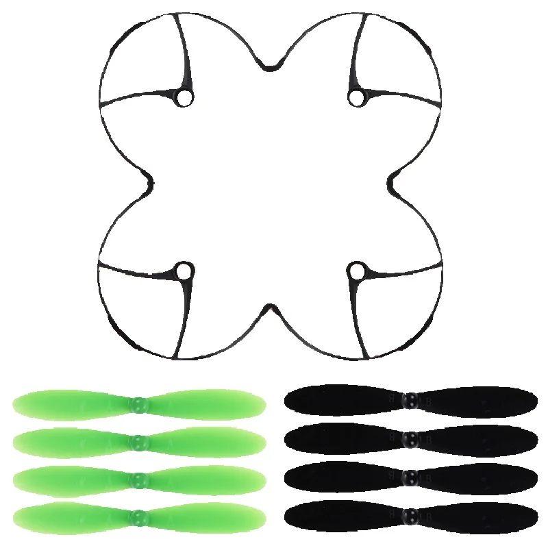 Hubsan X4/X6 プロペラガードリング + 8 個の - Rc Helicopter Parts のレビューと価格