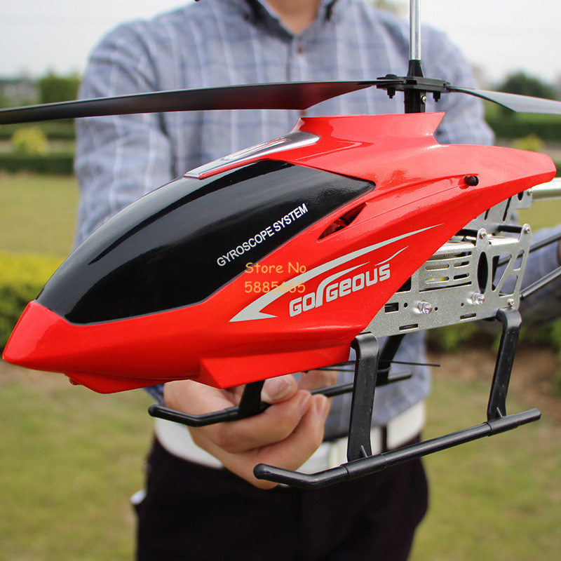 80 センチメートルビッグ合金リモコンヘリコプターモデルデュ - Rc Helicopter Nitro のレビューと価格