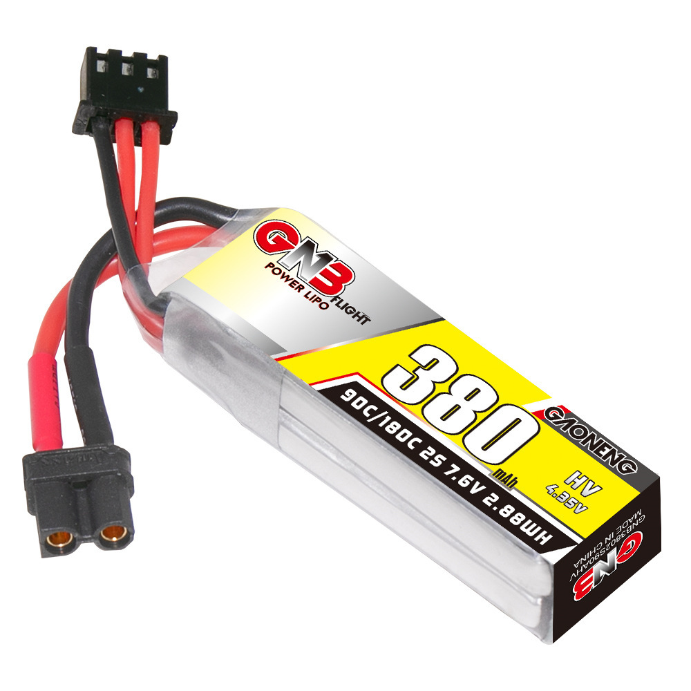 GNB 2S 7.6V 380mAh 90C/180C リポ - Rc Helicopter Parts のレビューと価格