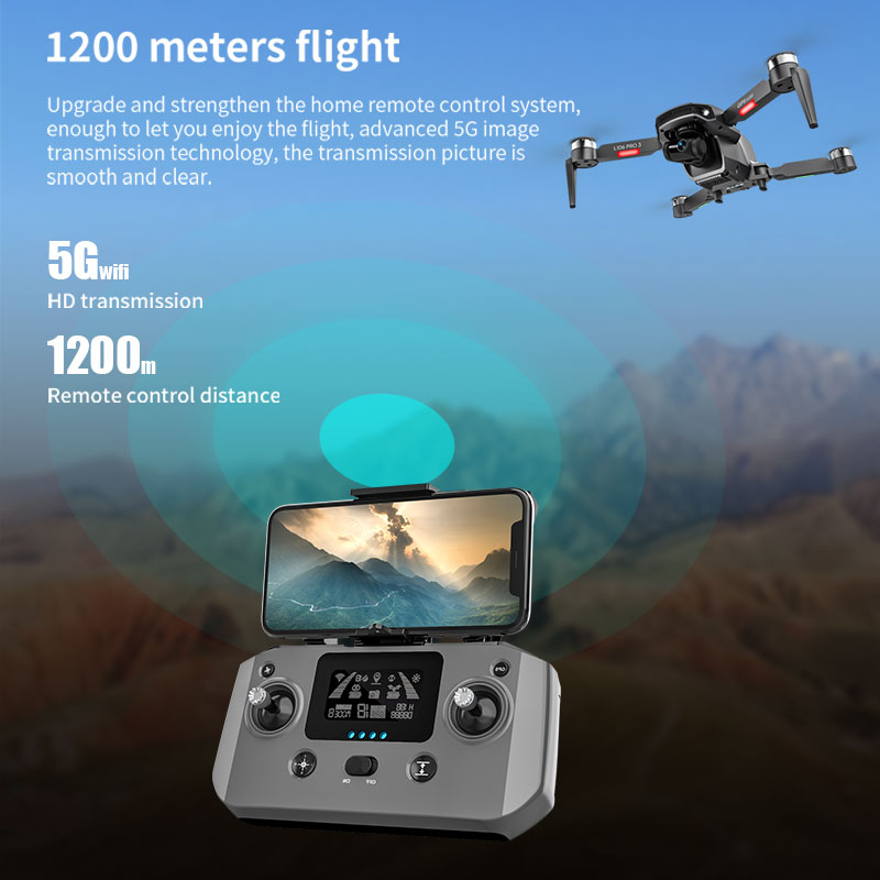ドローンL106pro 3,4K 5g,wifi,fpv,折 - Rc Helicopter Charger のレビューと価格