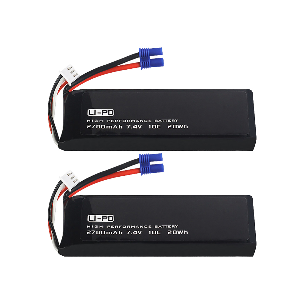 7.4V 2700mAh 10C オリジナルバッテリー Hu - Rc Helicopter Coaxial のレビューと価格