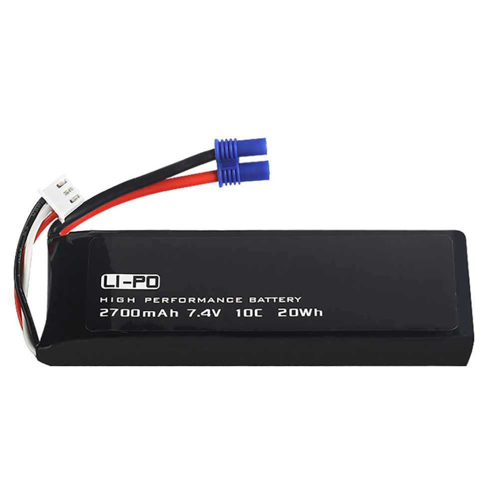 7.4V 2700mAh 10C オリジナルバッテリー Hu - Rc Helicopter Coaxial のレビューと価格