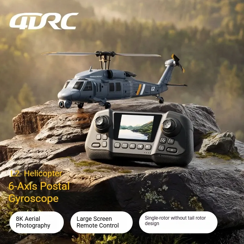 L2-DORN RC アパッチヘリコプター 8K空中カメラ  - Rc Helicopter Single Rotor のレビューと価格